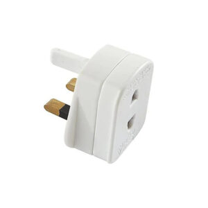 3 Pin 1A Fused Adaptor